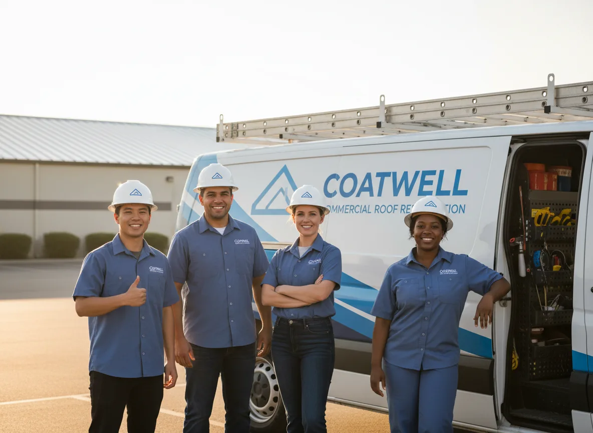 Commercial roof coating company in Apex, NC